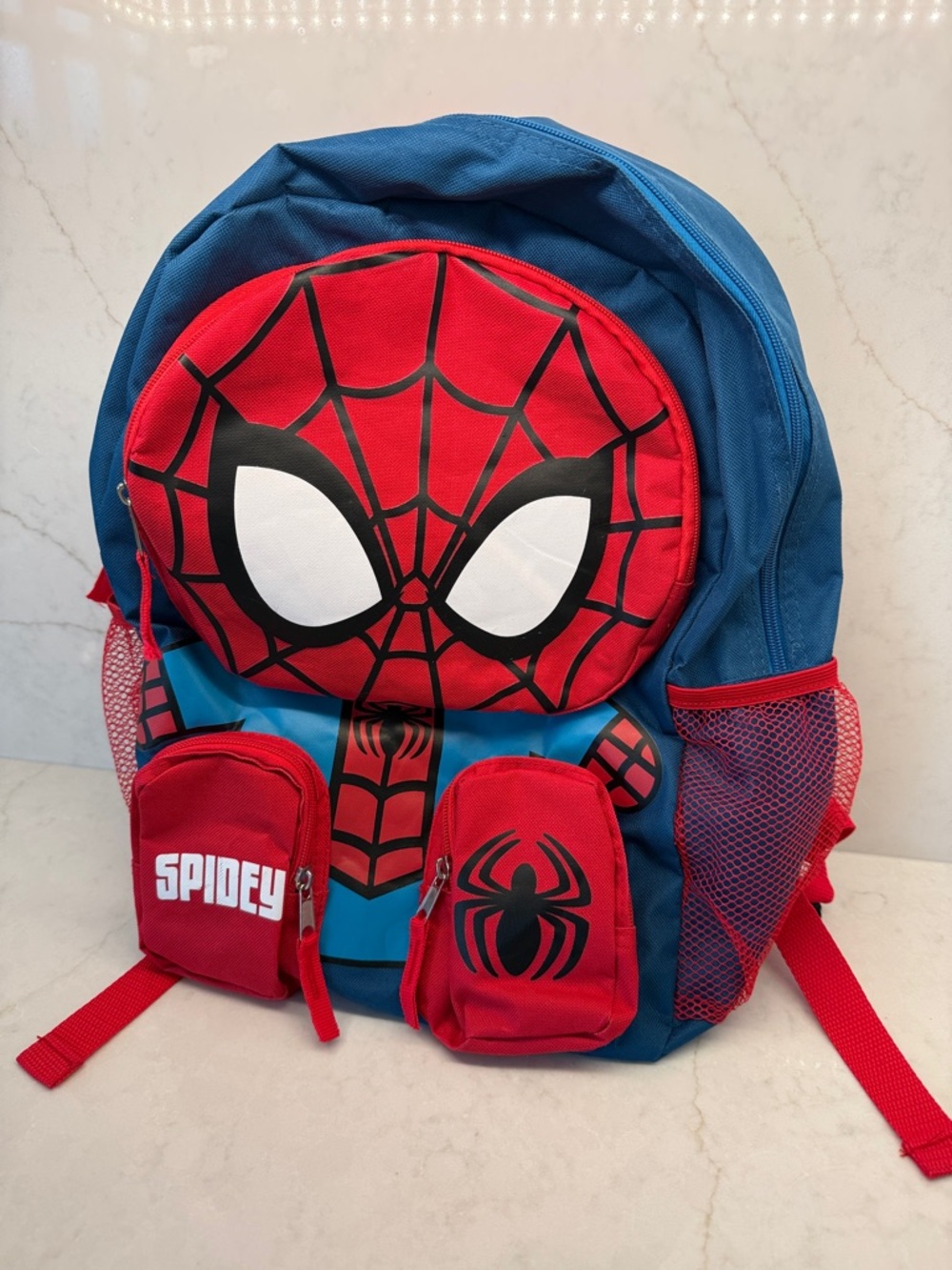 Spider-Man Kids Backpack in Red & Blue